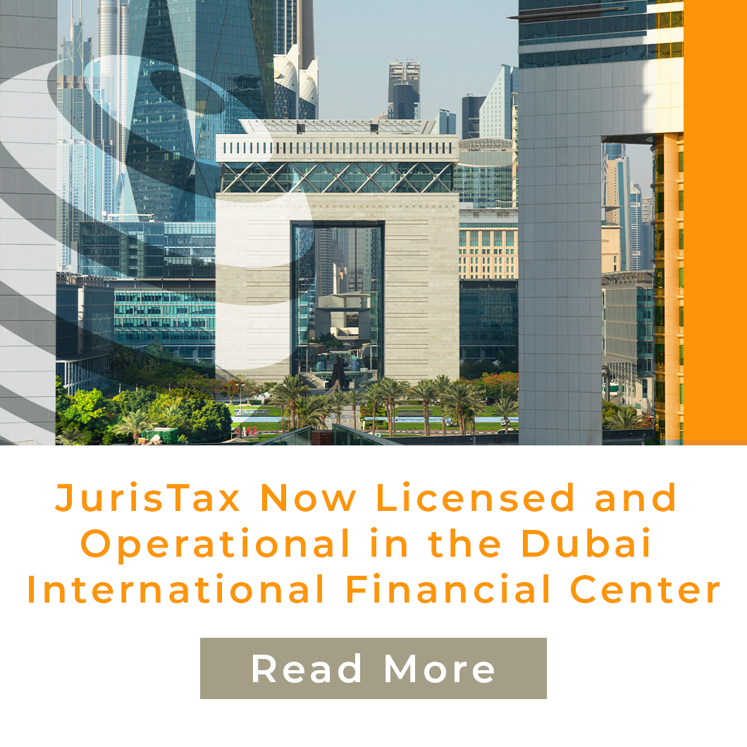 JurisTax Now Licensed and Operational in the DIFC