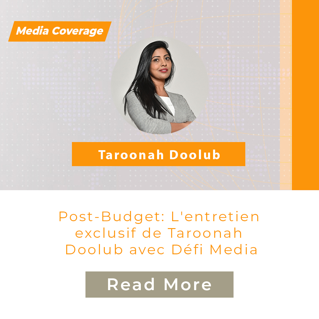 Post-Budget: L’entretien exclusif de Taroonah Doolub avec Défi Media